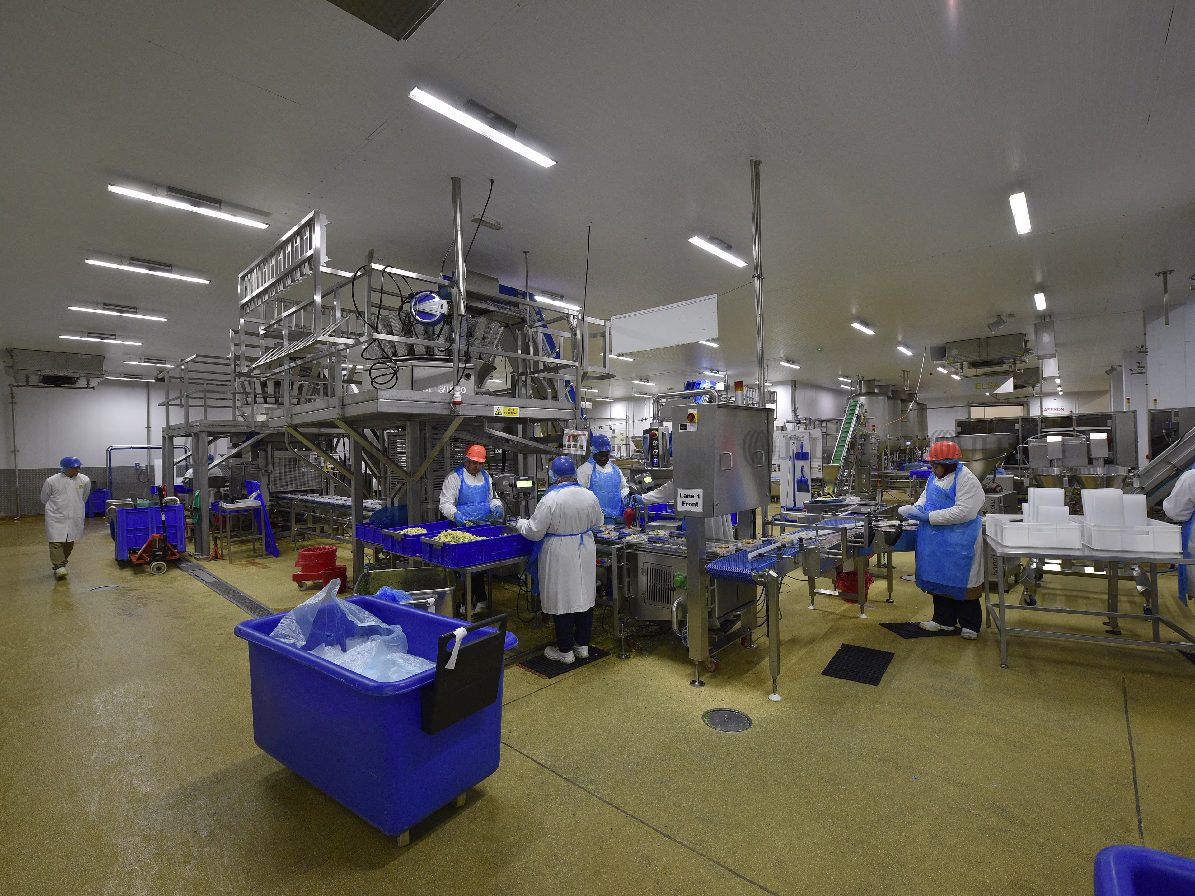 Fully-Fitted Food Production Facility