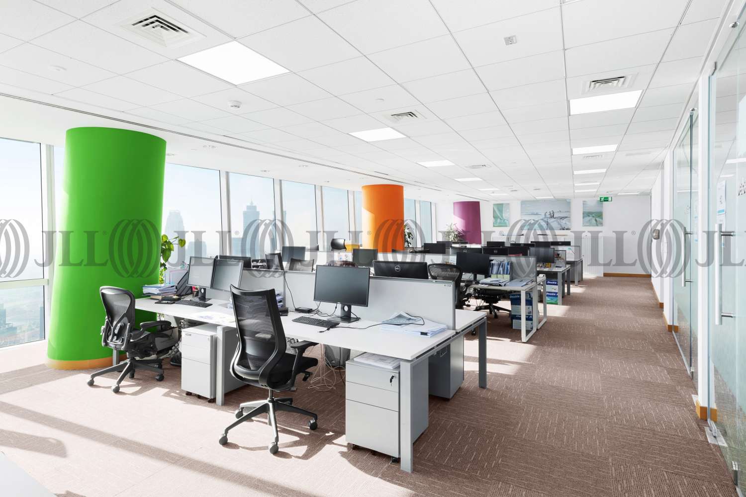 Office Dubai,   - UBORA Tower Fitted Office Space