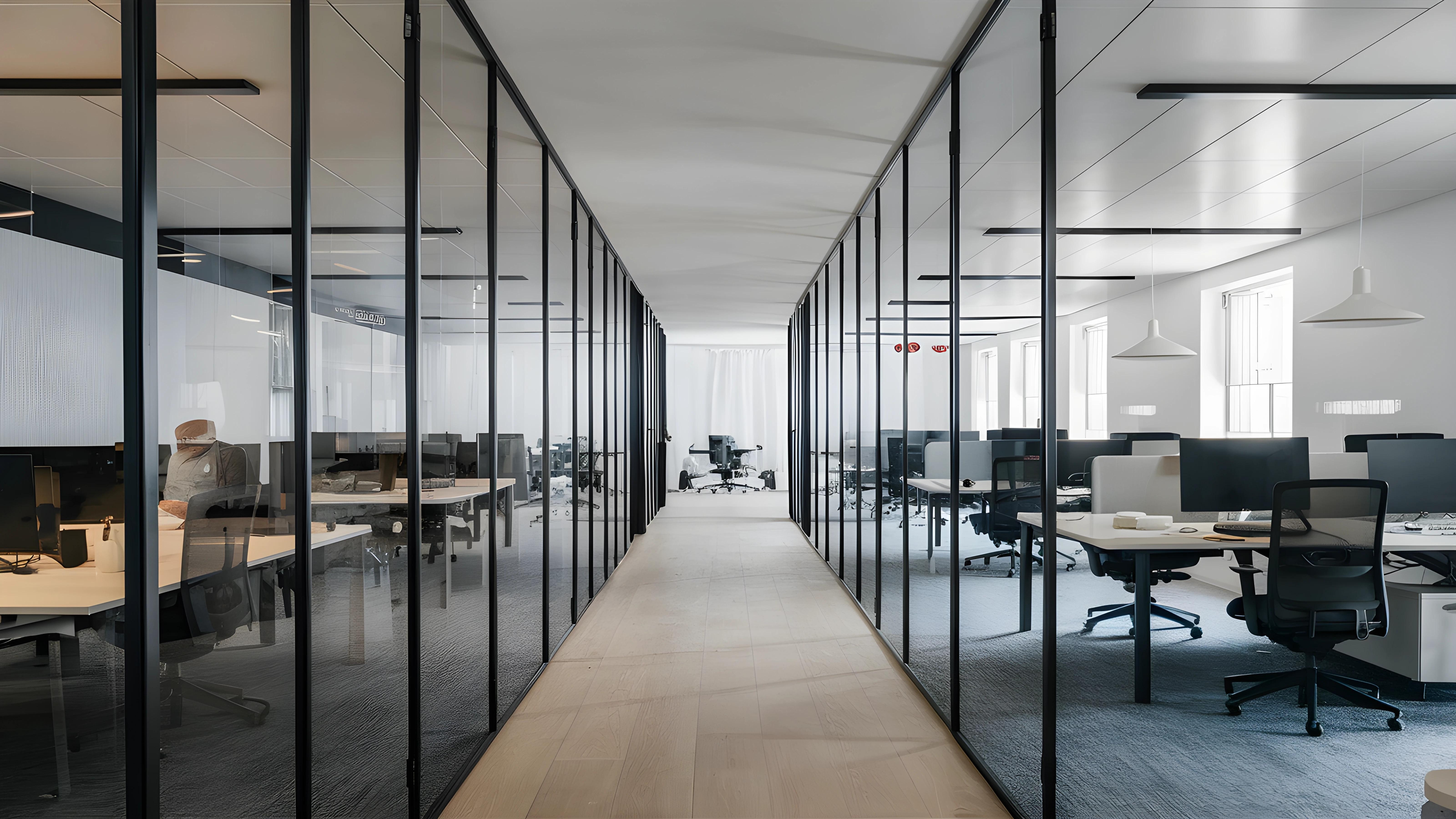 สำนักงานสำเร็จรูป (Service Office) แบบมีห้องส่วนตัว