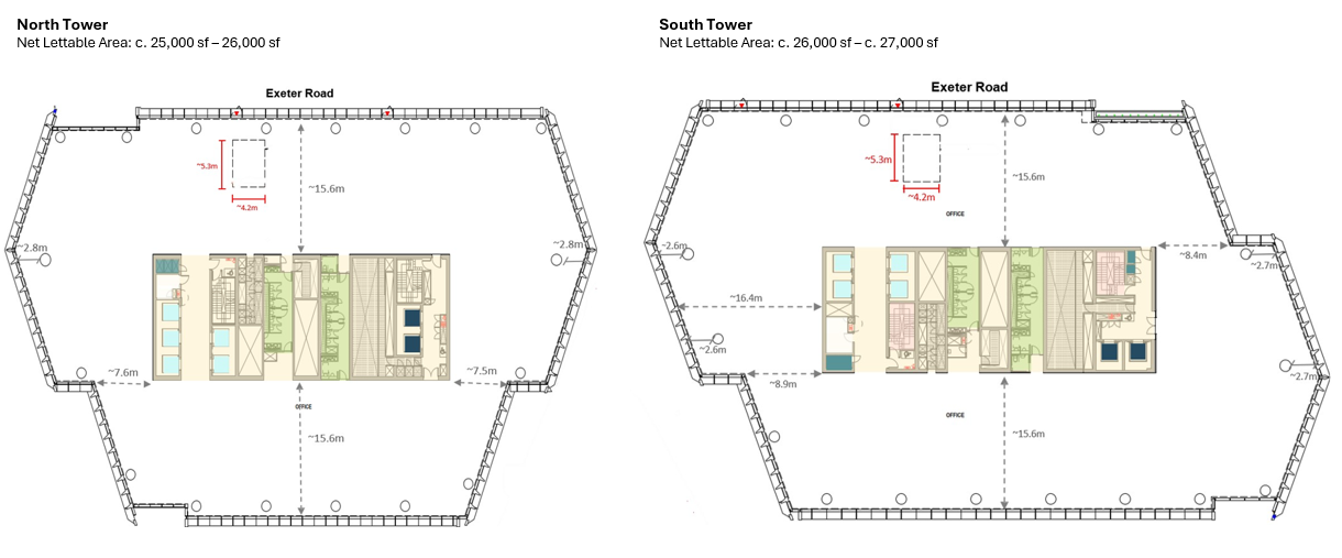 Floorplan north