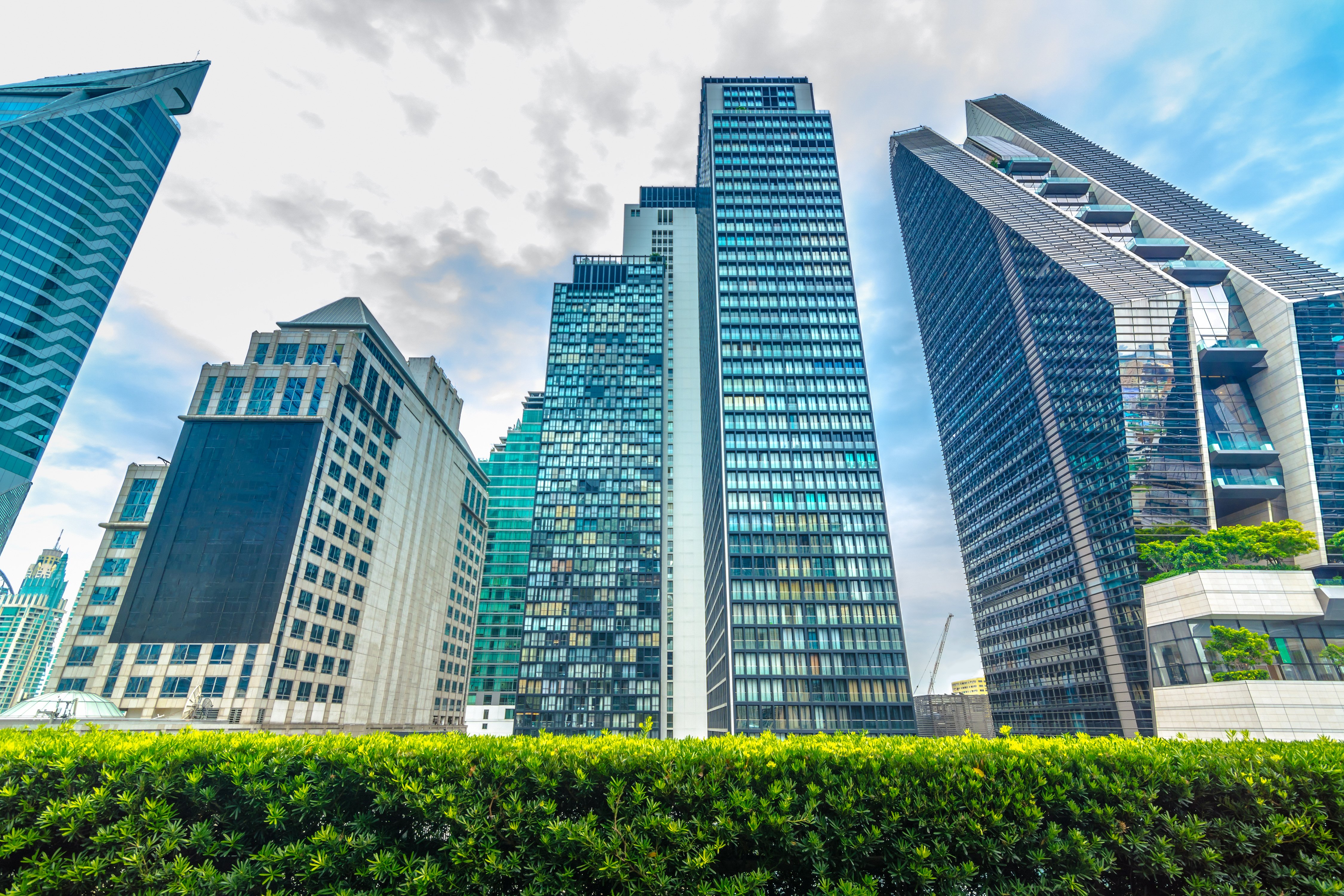 Ploenchit office, modern office buildings