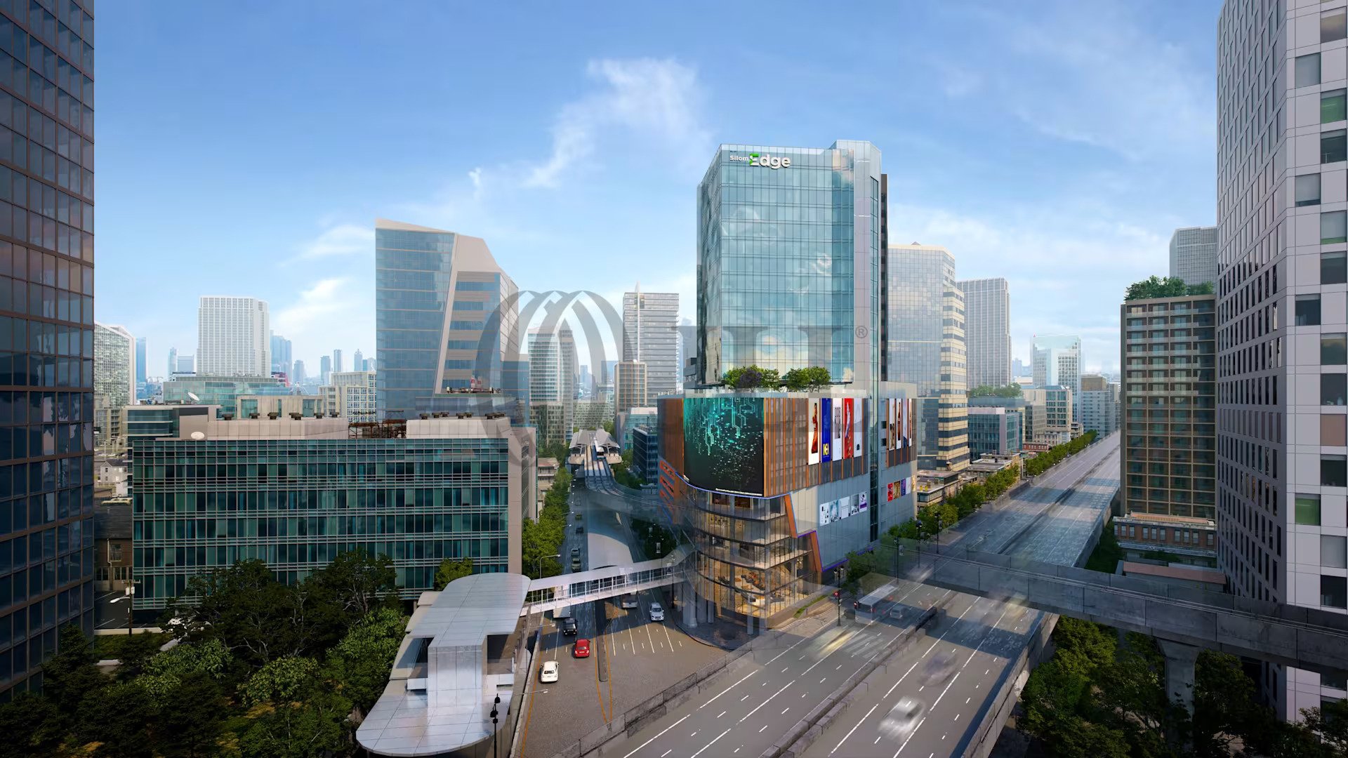 Office for rent Silom Edge flexible coworking space