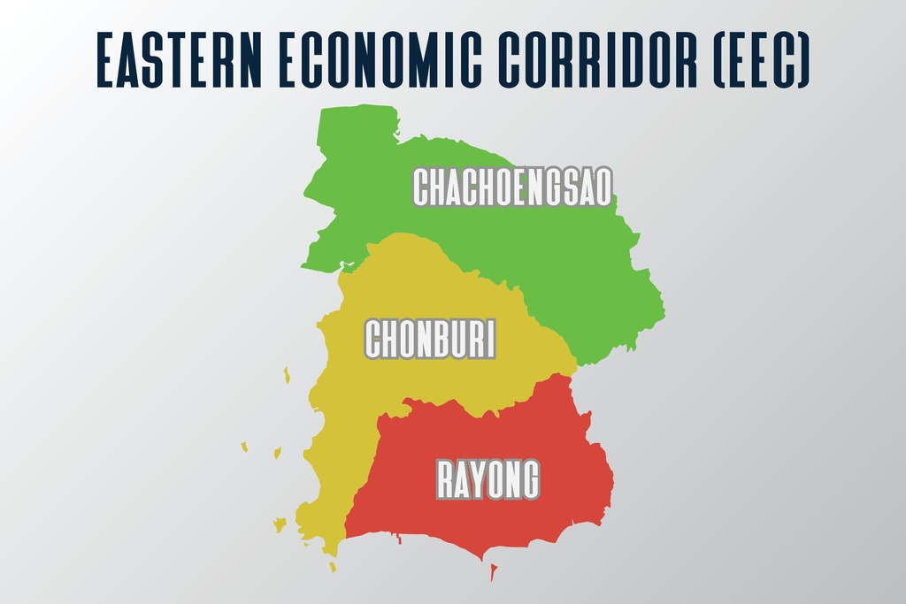 พื้นที่ EEC ครอบคลุม 3 จังหวัดมีอะไรบ้าง