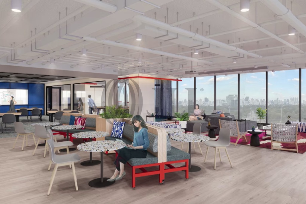 Co-working space ใกล้ BTS ศาลาแดง - JustCo Silom Edge