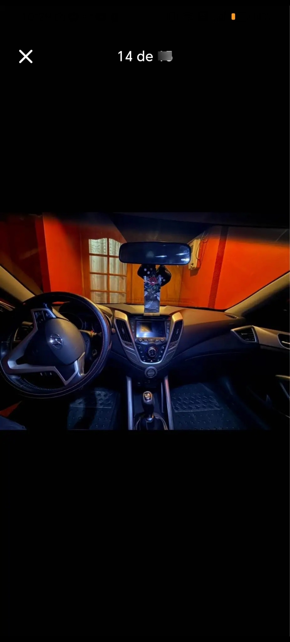 HYUNDAI VELOSTER 1.6 Fs 4dr Gls Mt año 2017