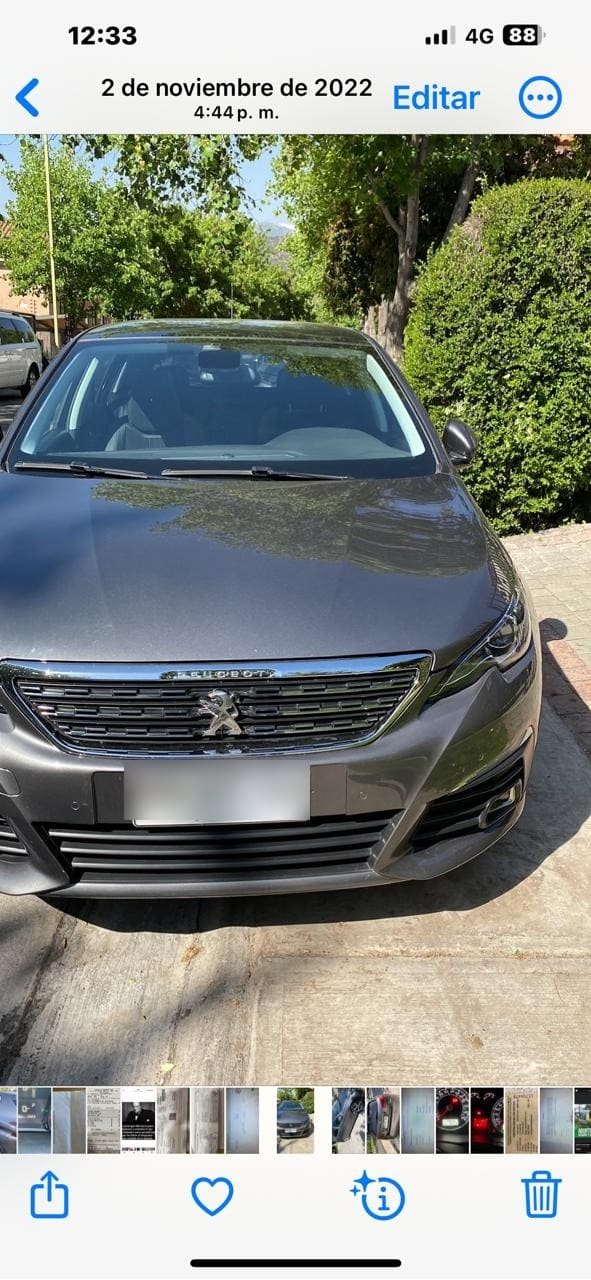 PEUGEOT 308 1.5 Feline Bluehdi 130 At Diesel año 2020