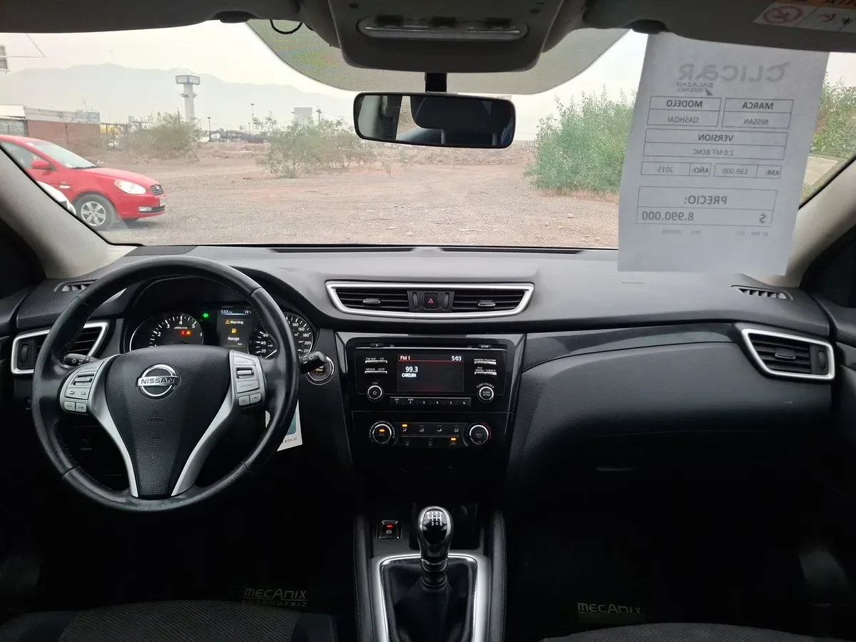 Nissan Qashqai 2.0 Advance 4x2 Mt 5p año 2015