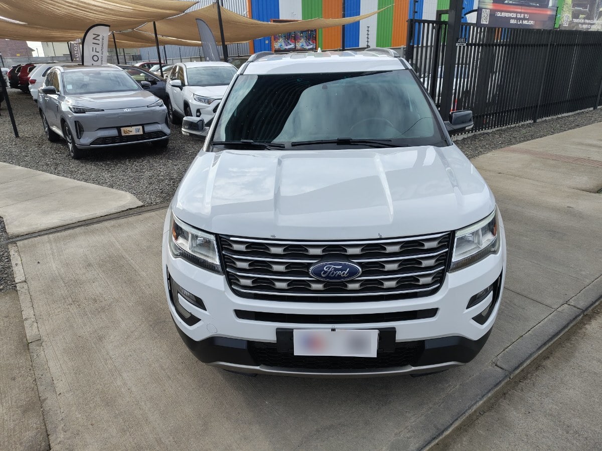 Ford Explorer Xlt 3.5 año 2017