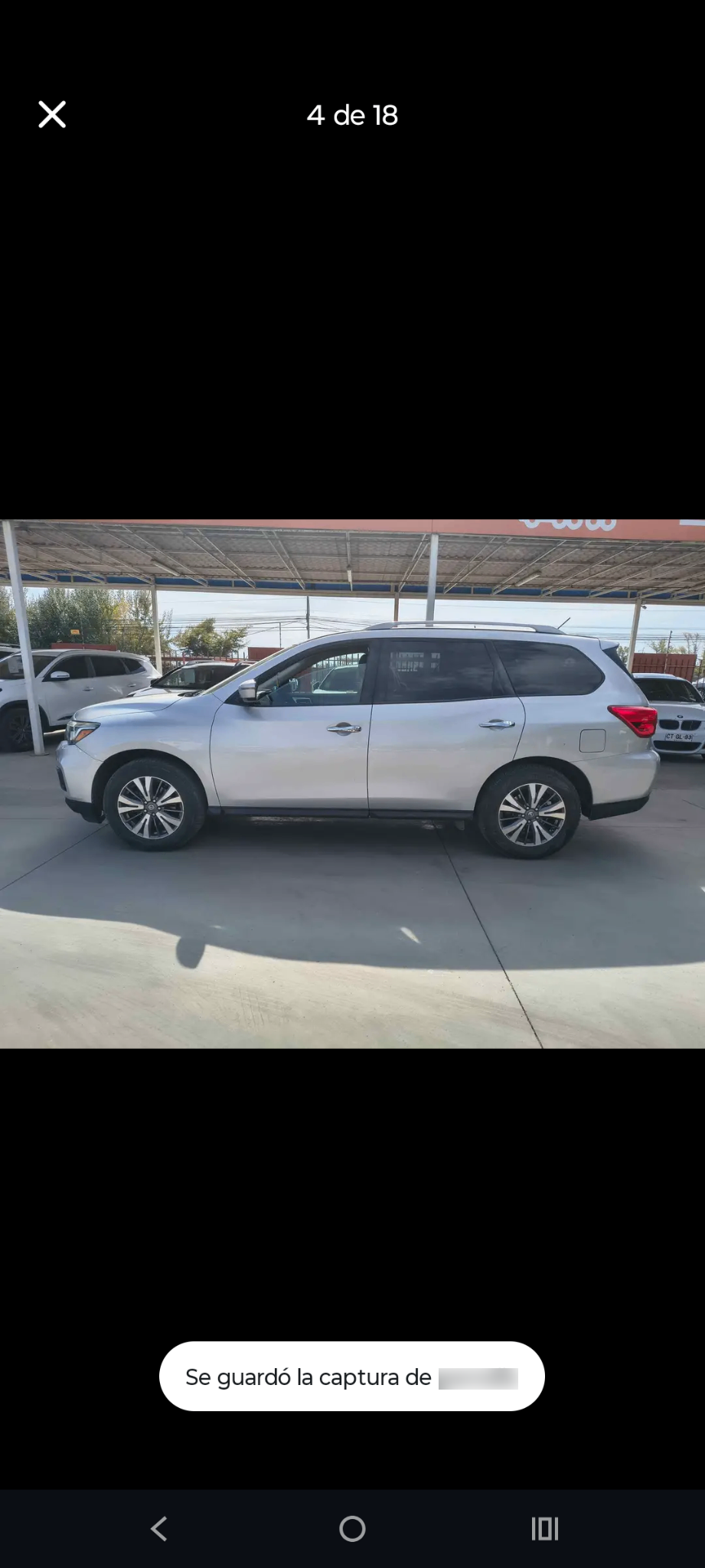 Nissan Pathfinder 3.5 At Sense Cvt año 2017