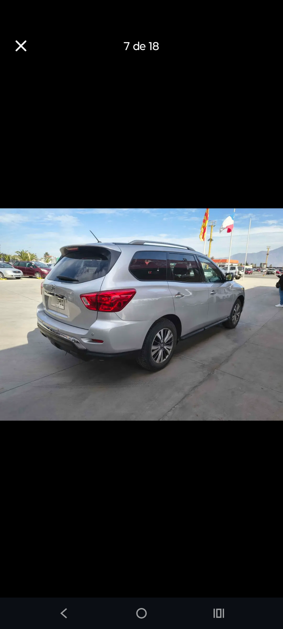 Nissan Pathfinder 3.5 At Sense Cvt año 2017