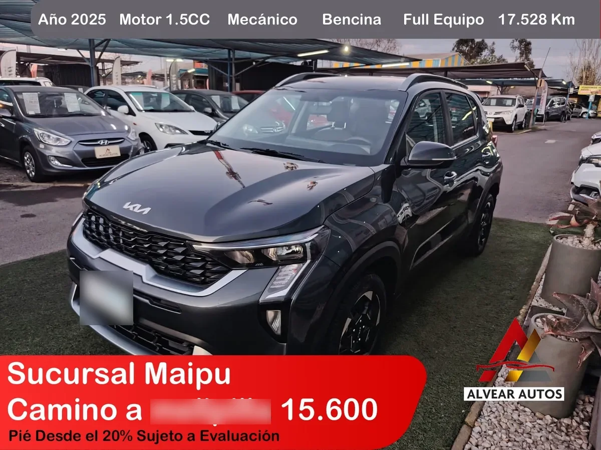 KIA MOTORS SONET 1.5 Ex Mt año 2025