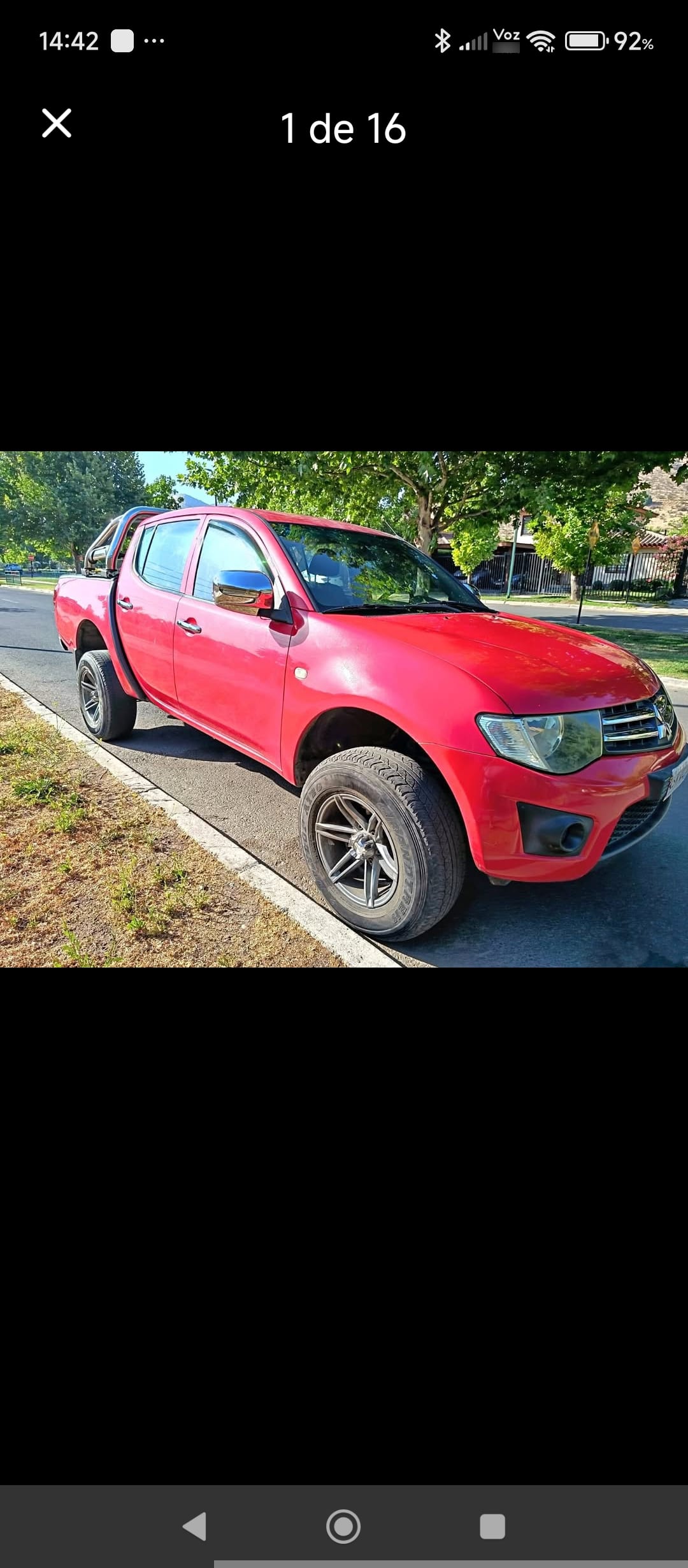MITSUBISHI L200 2.5 D/c Td Work Cr Mt 4x2 Diesel año 2015