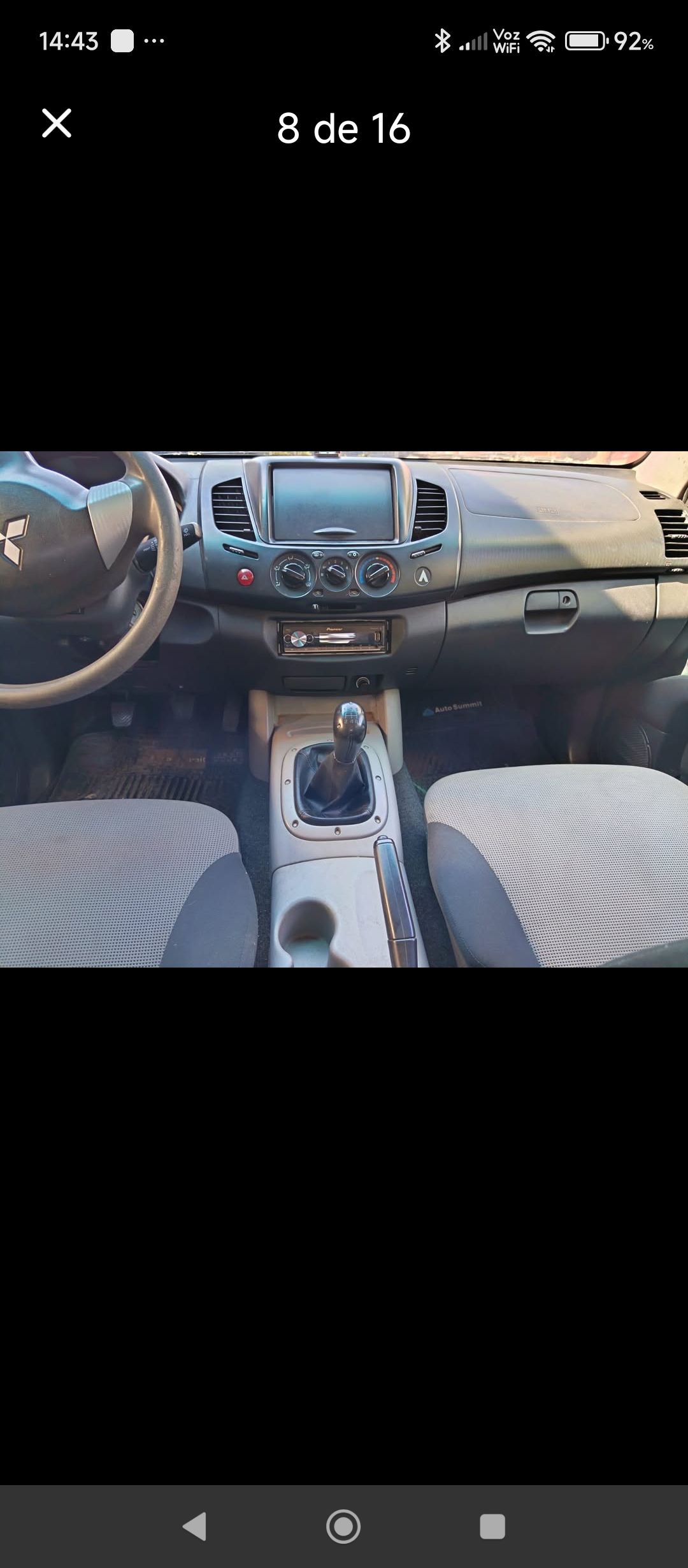 MITSUBISHI L200 2.5 D/c Td Work Cr Mt 4x2 Diesel año 2015