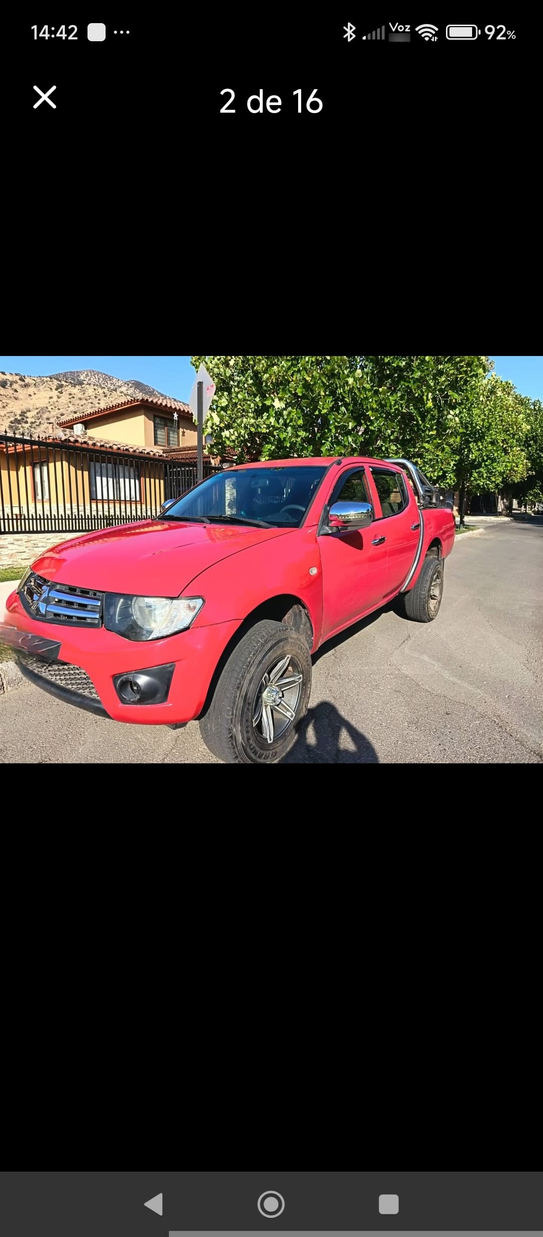 MITSUBISHI L200 2.5 D/c Td Work Cr Mt 4x2 Diesel año 2015