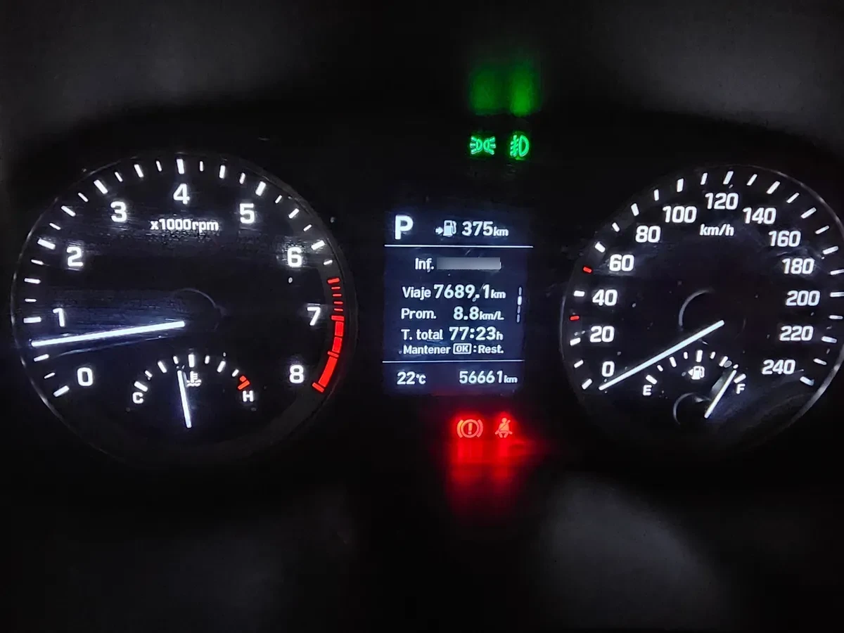 HYUNDAI TUCSON 2.0 Gl 4x2 Mt año 2018