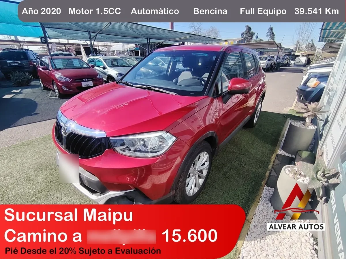 BRILLIANCE V3 1.5 Fl Comfortable Mt año 2020
