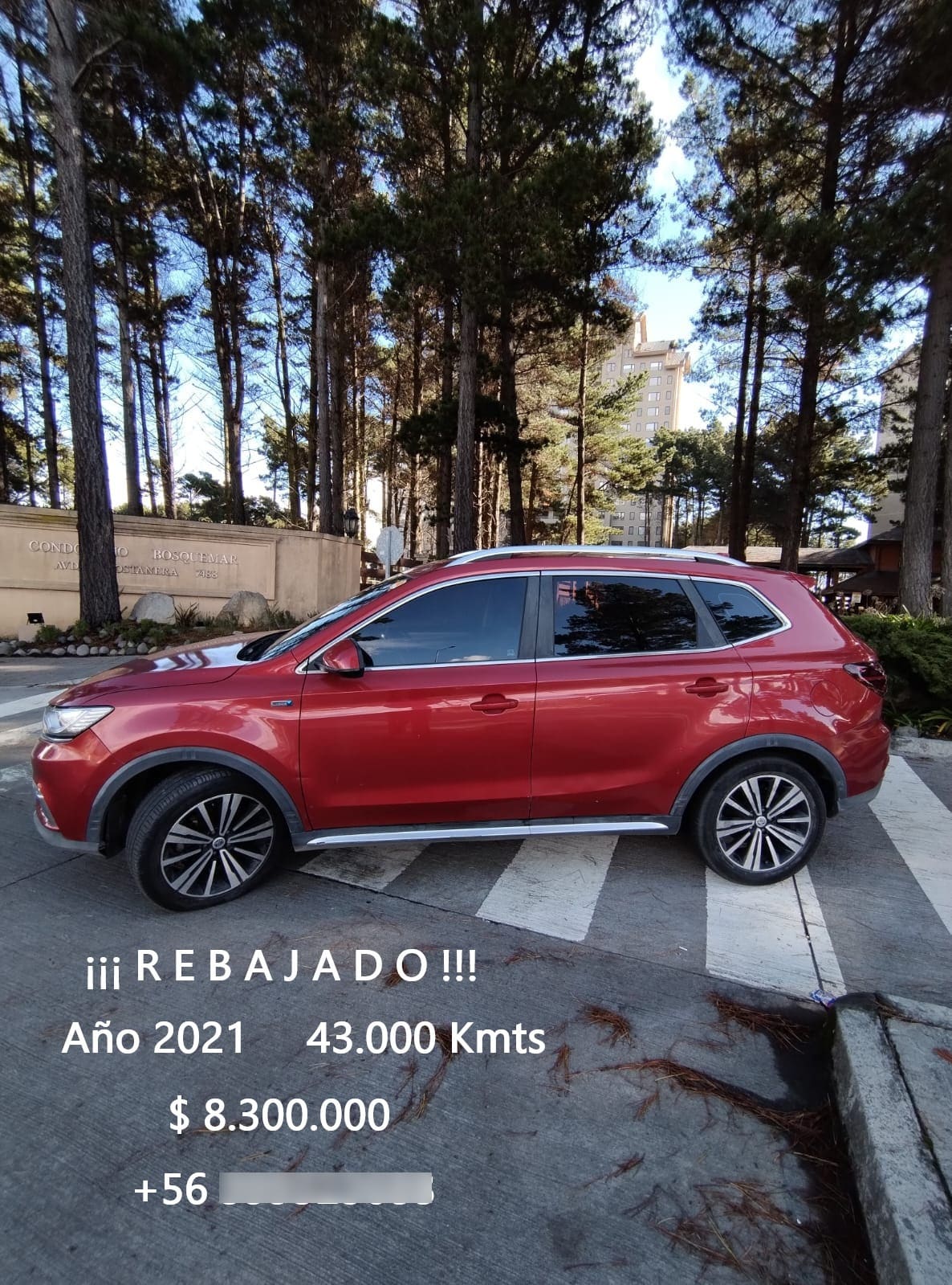 MG RX5 1.5 Dlx At año 2021