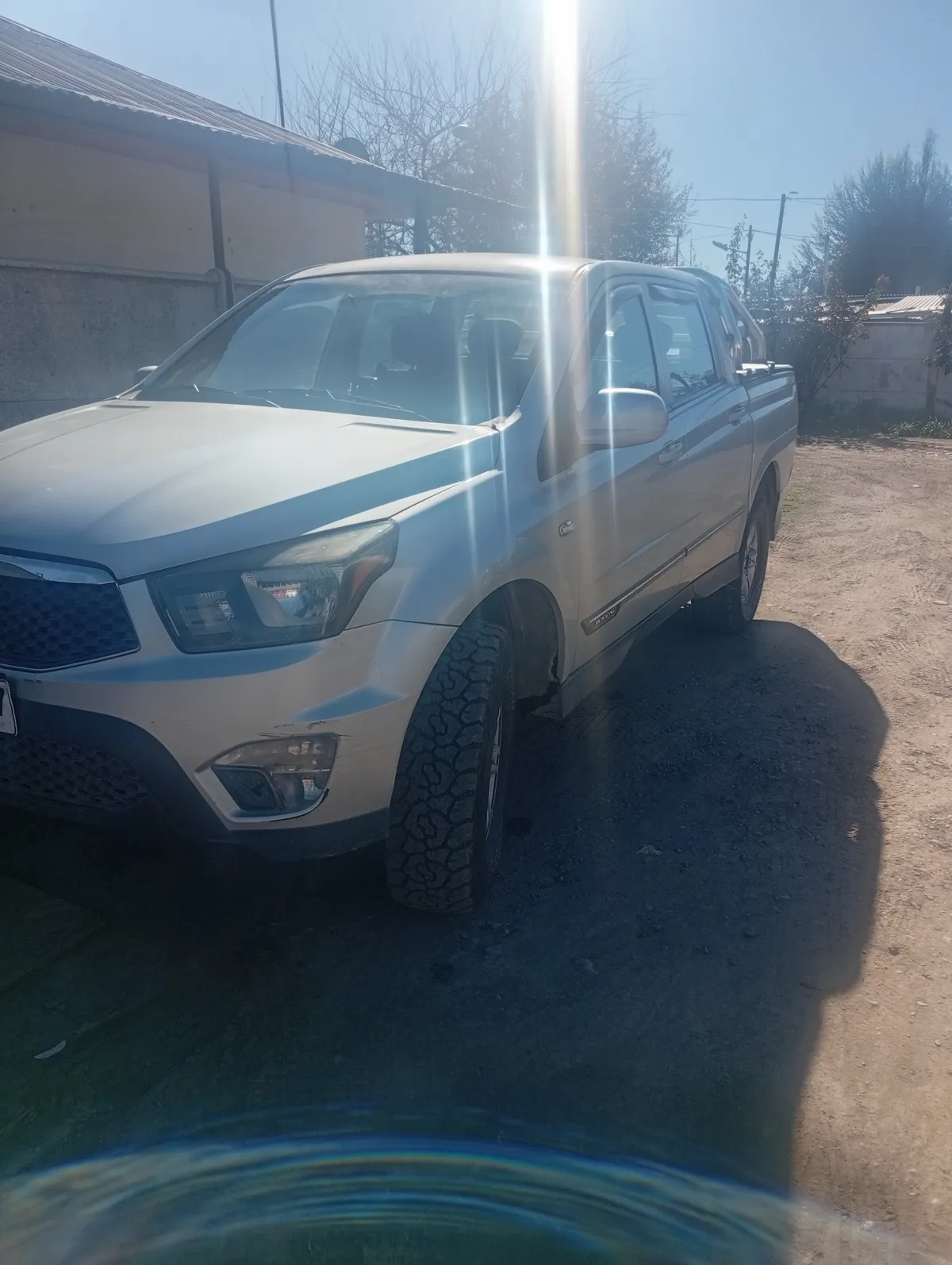 SSANGYONG ACTYON SPORTS 2.0 Ac Abs 2ab Mt 4x4 Diesel año 2014
