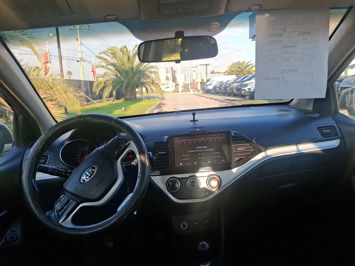 Kia Morning 1.2 Ex 4x2 Hb Dab Mt 5p año 2017