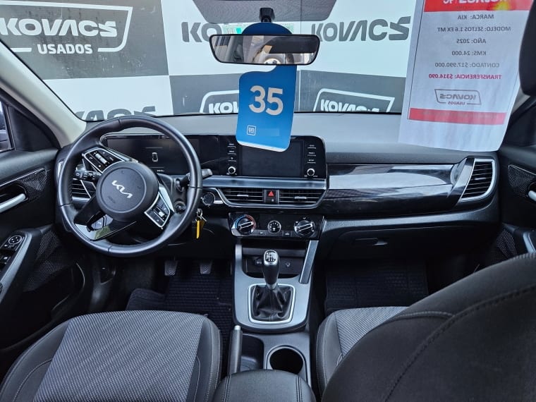 Kia Seltos 1.5l Ex 6 Mt año 2025