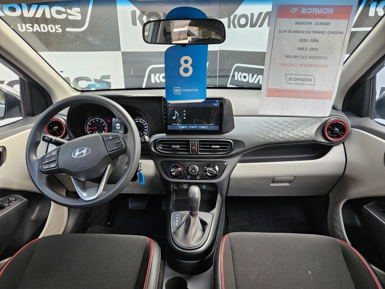 Hyundai Grand I10 Ai3 Sedan 1.2 At Plus Fl año 2026