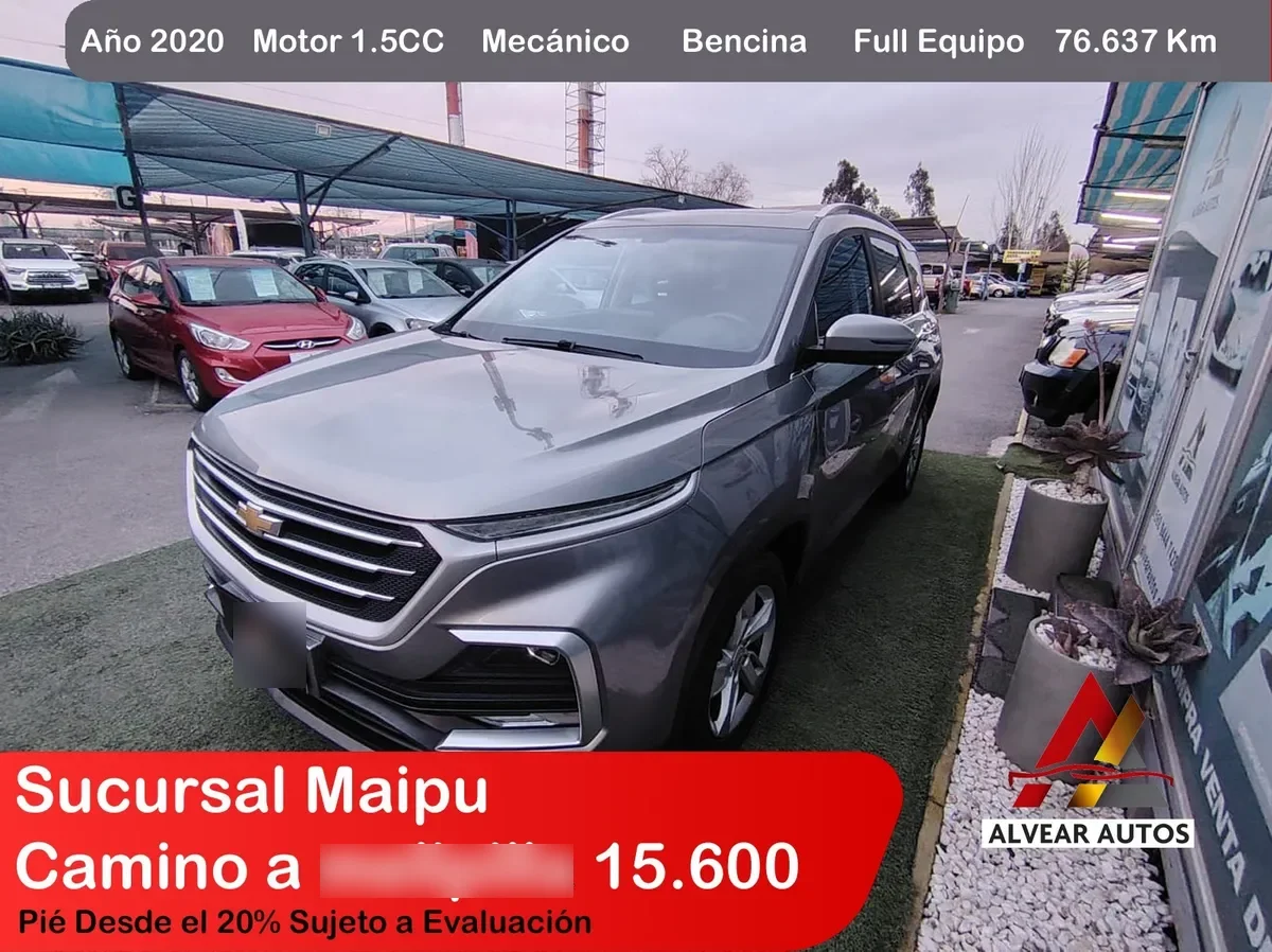 CHEVROLET CAPTIVA 1.5 Lt Mt año 2020