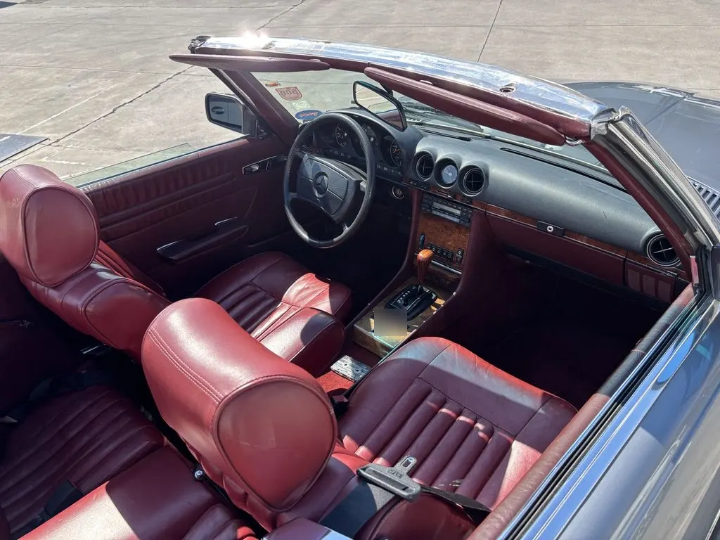 Mercedes-Benz Sl 380 Cabriolet año 1985