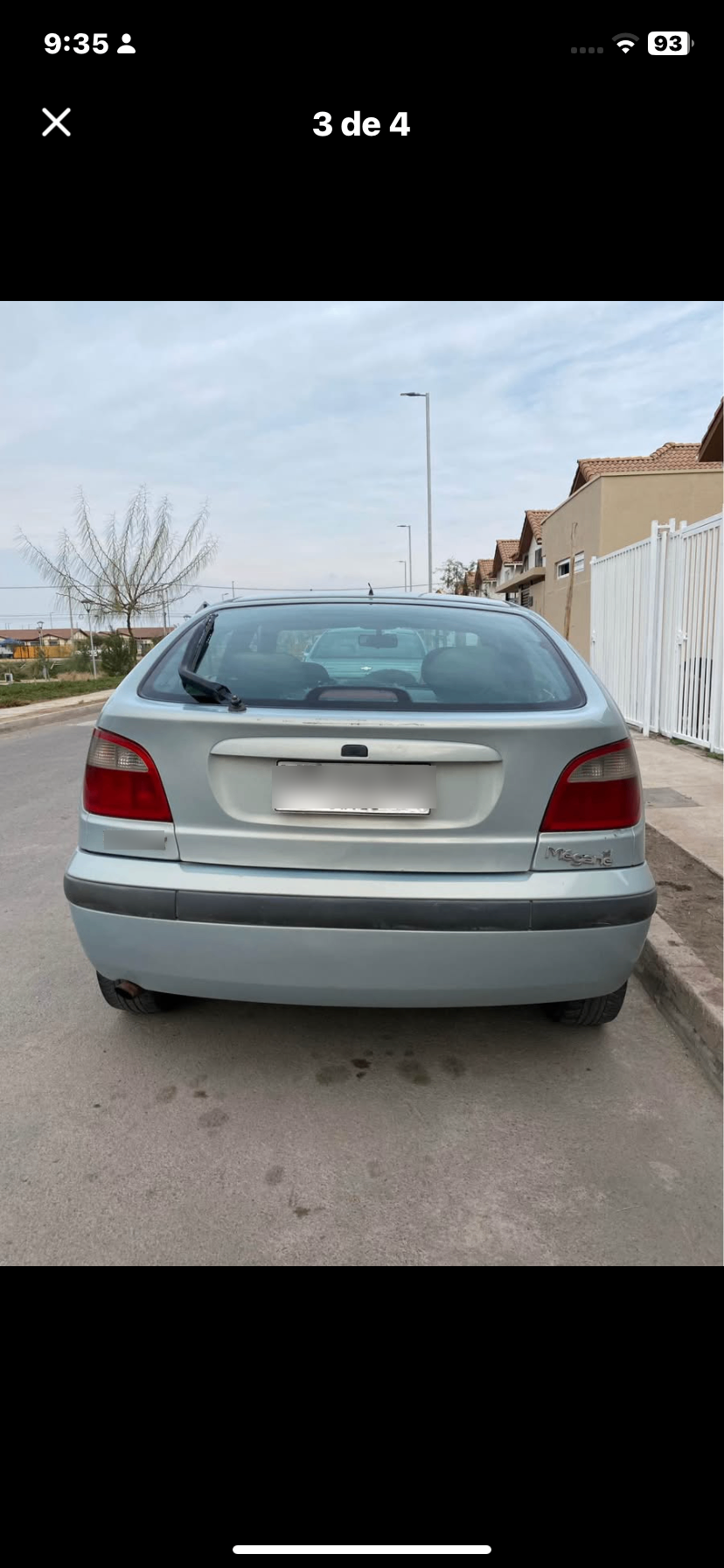 RENAULT MEGANE No Sé La Versión año 2003