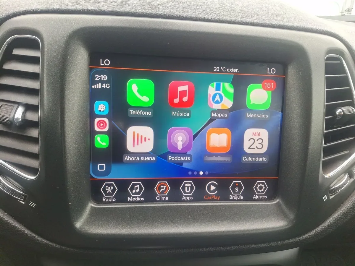 Jeep Compass 2.4 Longitude 4x2 Radio 7 At 5p año 2021