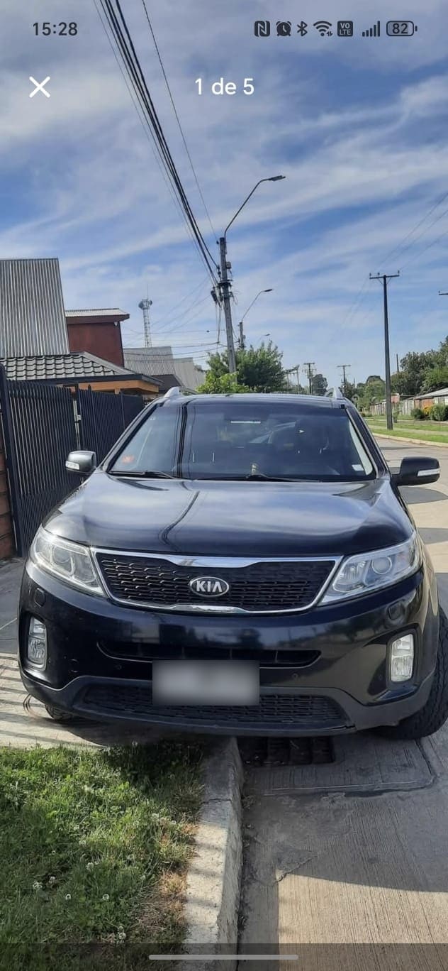 KIA MOTORS SORENTO 2.2 Ex 7s Mt 4x4 Diesel año 2013