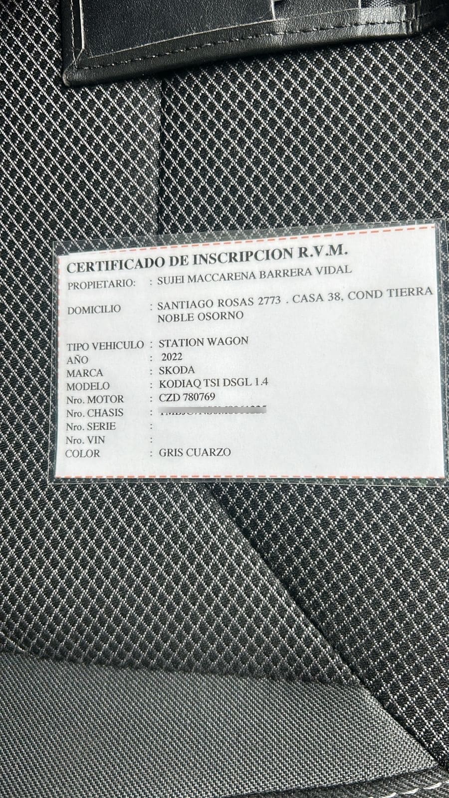 SKODA KODIAQ 1.4 Tsi Ambiente At 4x2 año 2022