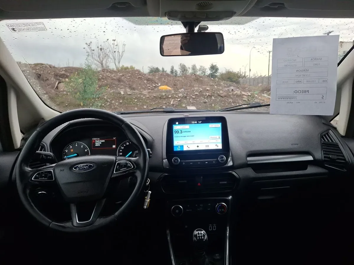 Ford Ecosport 1.5 Freestyle 4x2 Mt 5p año 2018