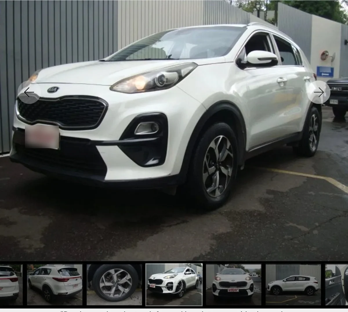 KIA MOTORS SPORTAGE 2.0 Lx Dsl 2wd At 6ab año 2019