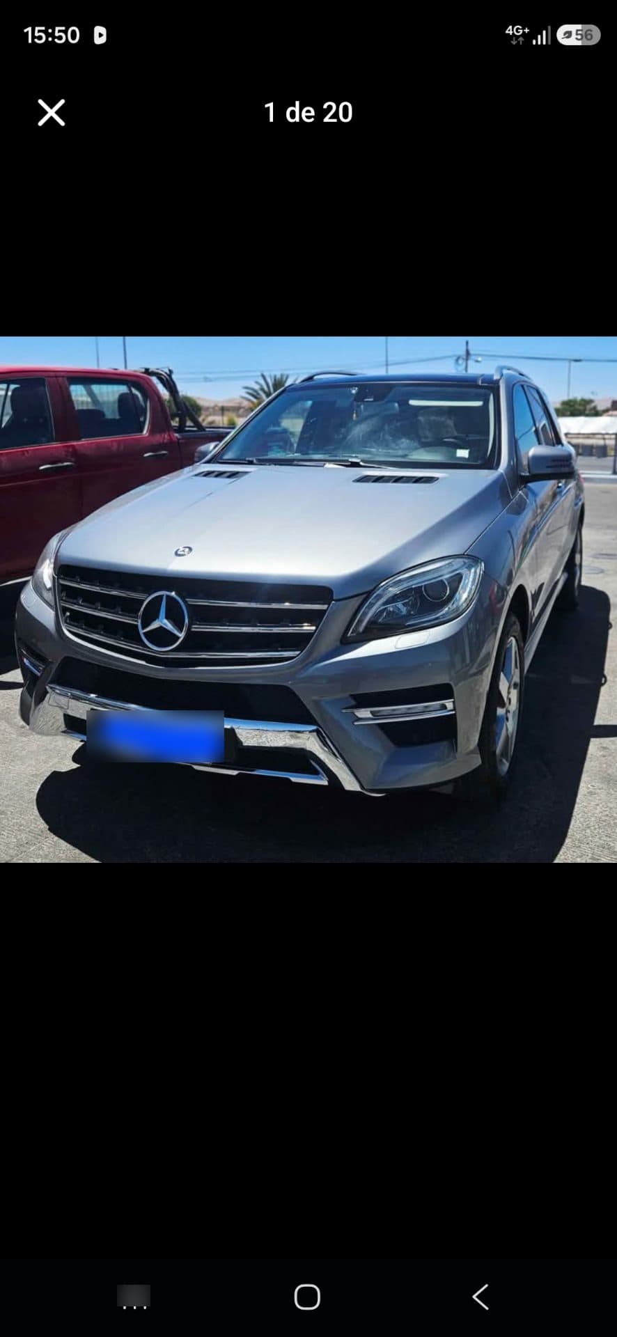 MERCEDES BENZ ML350 3.5 Blue Efficiency Sport At año 2013