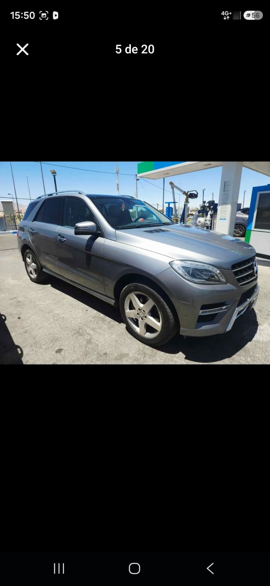 MERCEDES BENZ ML350 3.5 Blue Efficiency Sport At año 2013