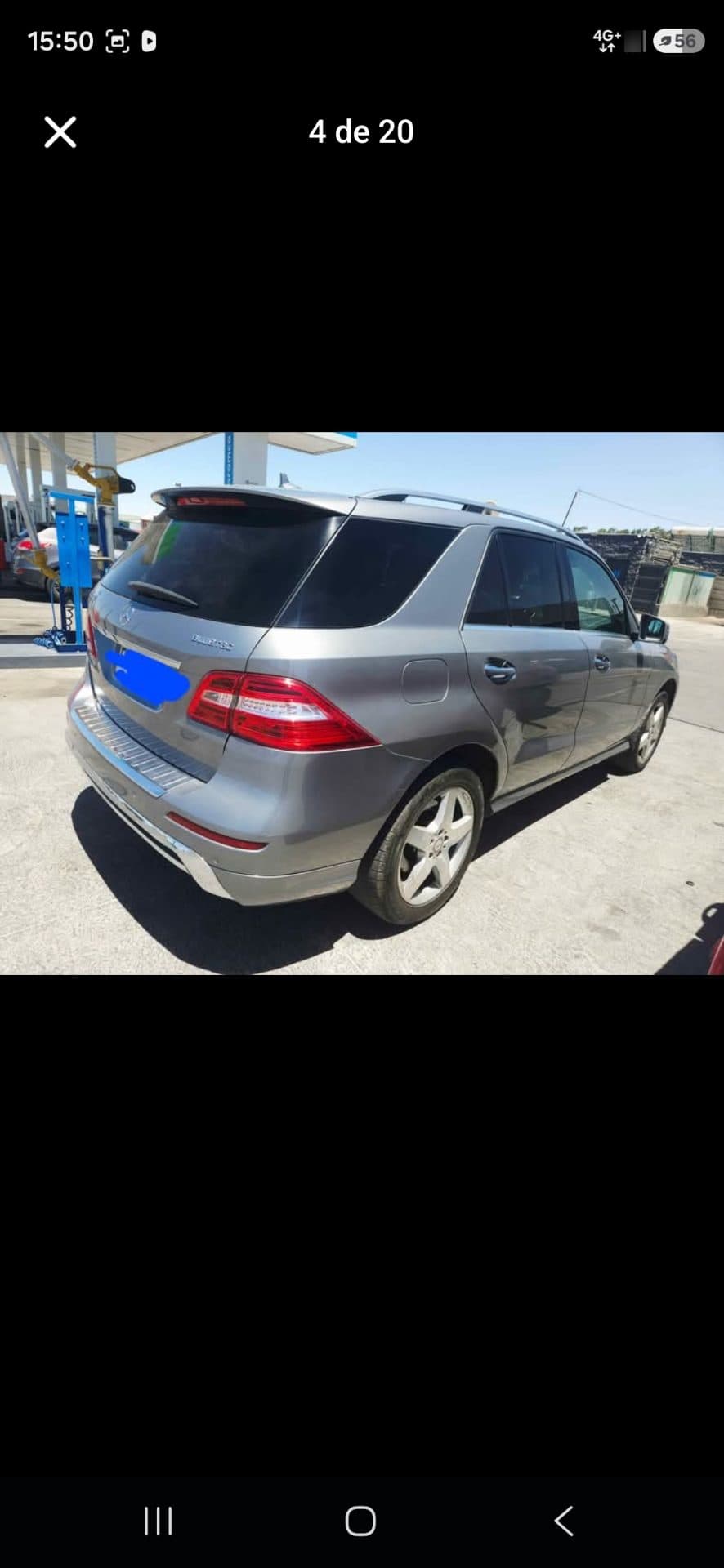 MERCEDES BENZ ML350 3.5 Blue Efficiency Sport At año 2013
