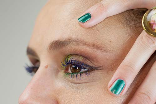 face without wrinkles