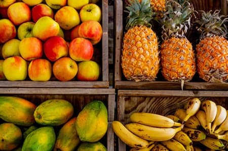 fruits and vitamins