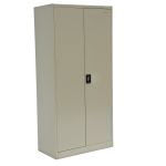 Grey MK2 Two Door Cabinet with door closed