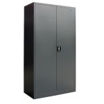 Graphite Ripple MK2 Two Door Cabinet with the door closed