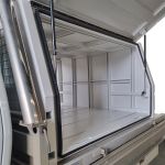 1500mm Aluminium Canopy - White (details)