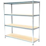 RIVET SHELVING BAY WITH BOARD