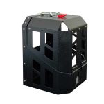 TBAC0051 – GAS BOTTLE HOLDER – BLACK (CLOSED)