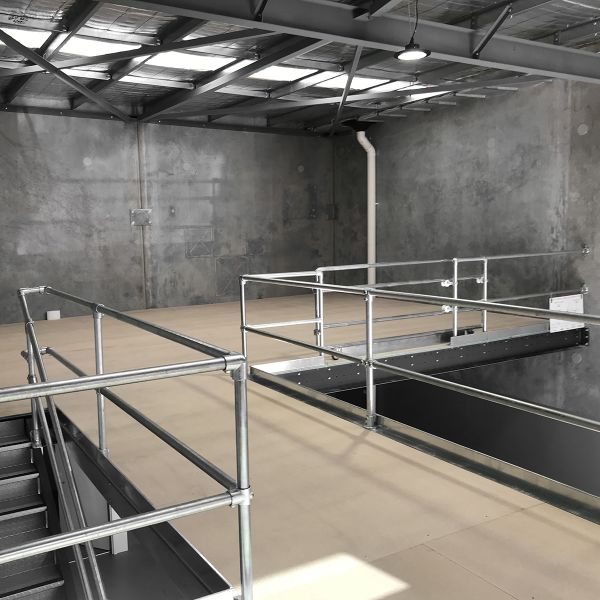 Clamp Style Handrail Image