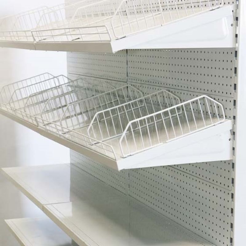 Gondola Shelves close-up look.