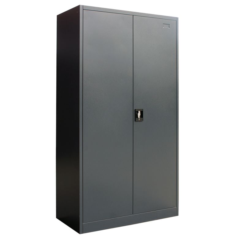 Graphite Ripple MK2 Two Door Cabinet with the door closed