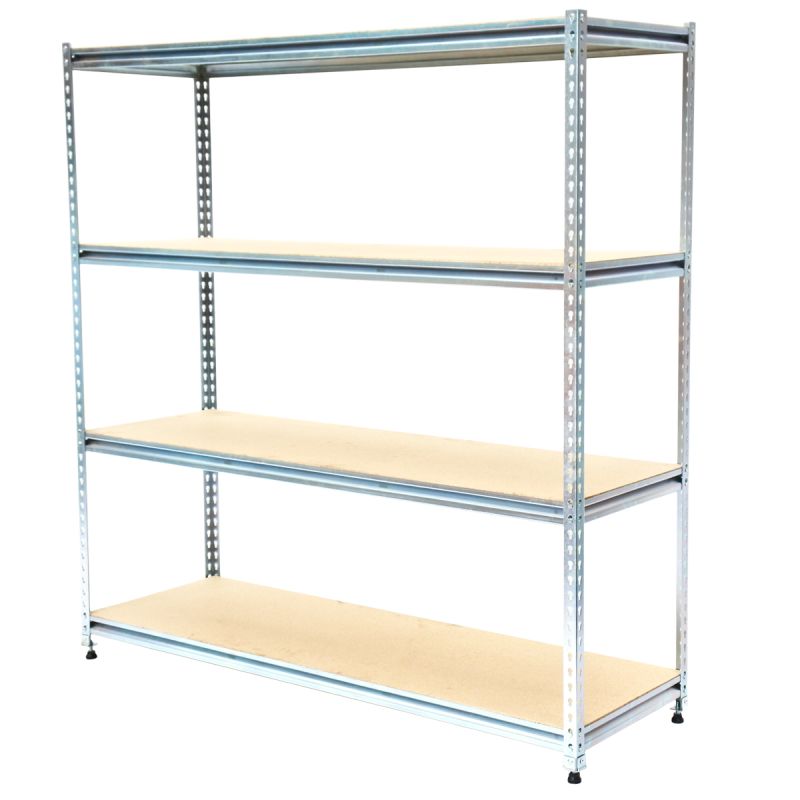 RIVET SHELVING BAY WITH BOARD