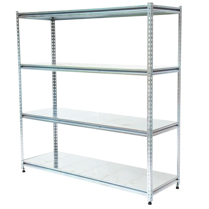 RIVET SHELVING BAY WITH GALV PANELS