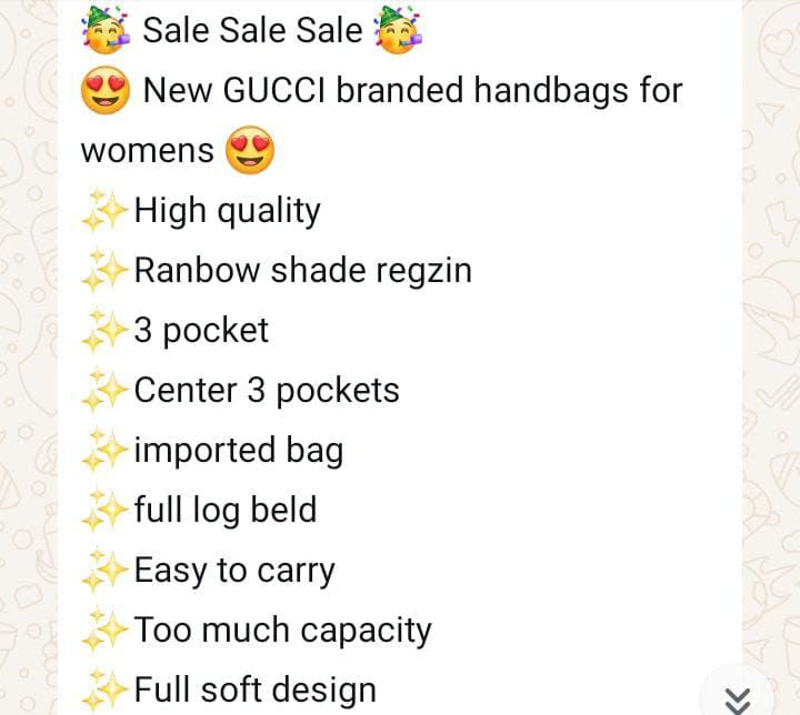 Gucci hand bags