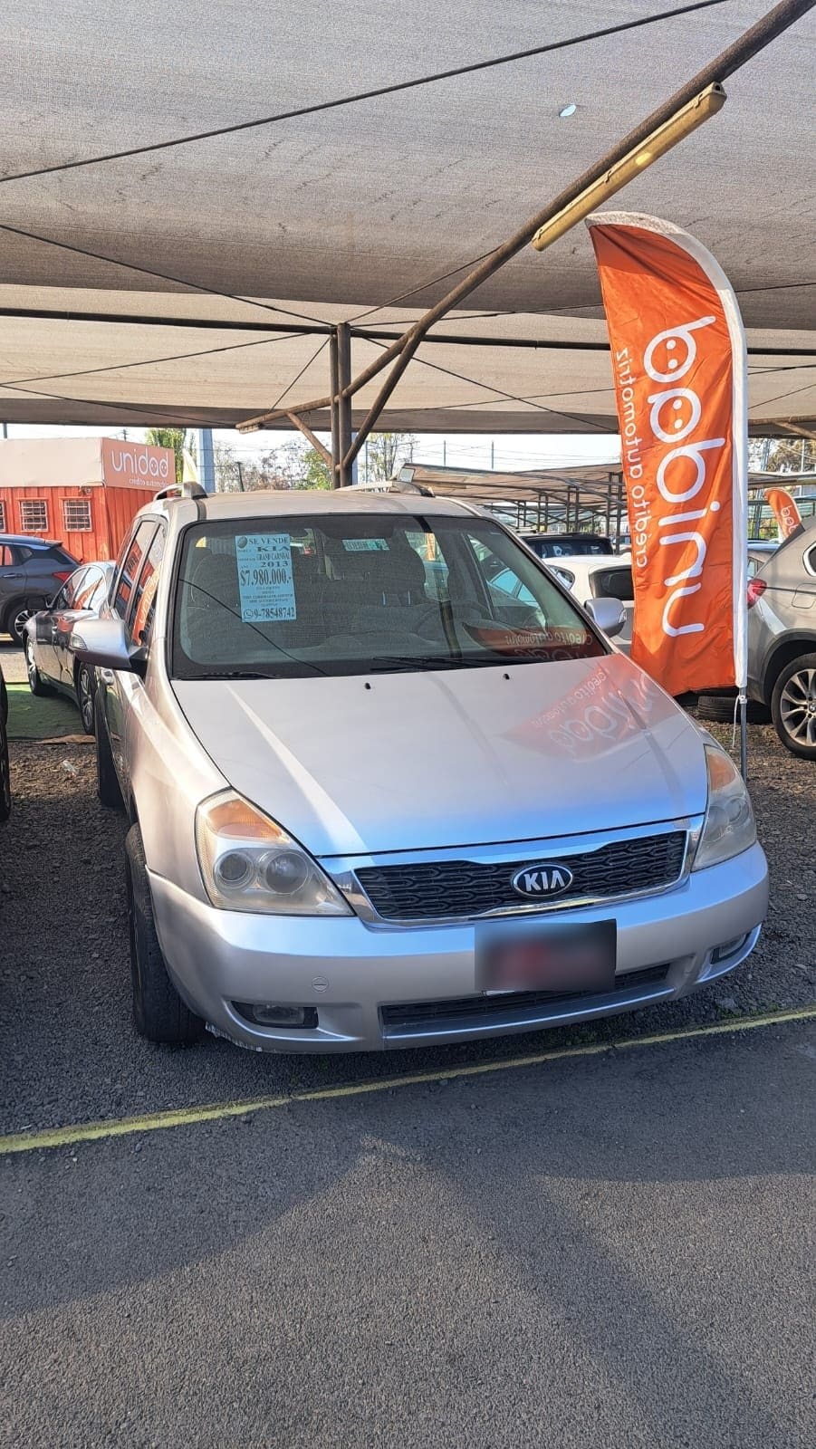 KIA MOTORS GRAND CARNIVAL 2.9 Lx Mt Diesel año 2013